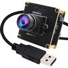G Modulo fotocamera USB da 48 MP per computer grandangolare PC fotocamera Mini Lightburn obiettivo 100 gradi con bassa distorsione USB telecamera di sorveglianza 6000P Webcam Board per PC