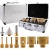 SHDIATOOL Punte diamantate M14 Filettatura 6/6/8/20/35/50/68/20MM Fresa / 50mm Punte diamantate smussate sottovuoto per gres porcellanato Marmo ceramico di granito
