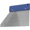 AERZETIX - C76311 - Spatola coltello dentata con dentatura fine 185mm - utensile manuale per intonaco colla gesso - lama in metallo