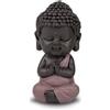 Zen Light Zen'Light Baby Buddha Statua Pink Toge - Figura ispiratrice e allegra - Messaggero positivo - Idea regalo carina e spirituale - H 7 cm