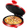 SOKANY Forno Pizza|Forno Per Pizza Elettrico,Fornetto Pizza è Adatto Per Viaggi All'Aria Aperta - Rosso,220 °C|1000W-08013