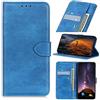 Wuzixi Wallet Cover per Huawei Y6p. Funzione Stand, Slot Cart, Flip Caso Pelle PU Bumper Custodia con, Case Custodia per Huawei Y6p.Blu