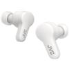 JVC, Cuffie Bluetooth True Wireless HA-Z77T, Bluetooth 5.3, Resistenti agli Schizzi, Design Ergonomico, Cuffie Wireless con Batteria Fino a 24 ore, Ricarica Rapida, 3 Sound Mode Disponibili, White