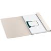 Djois Jalema 3804111 - Confezione da 10 cartelline ecologiche per rilegare con clip Fastener Clipex|A4 grande capacità, 226 g/m²| Tree-Free Secolor| 310x250 mm| Colore beige naturale