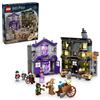 LEGO Harry Potter Olivander e Madama McClan: Abiti per Tutte le Occasioni, 2 Modelli di Negozi Giocattolo da Costruire con 6 Minifigure, Giochi Creativi per Bambini da 8 Anni da Collezione 76439