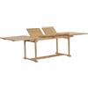 vidaXL Tavolo da Giardino Allungabile 180-280x100x75 cm in Teak