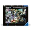 Ravensburger Puzzle 1000 Pezzi, Batman DC Comics- Puzzle Adulti +14 anni, 70 x 50 cm, Puzzle per Adulti Batman, Idee Regalo Batman