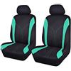 Flying Banner coprisedili per auto moda maglia universale Fit (2 Fronts, Menta verde)