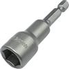 AERZETIX - Bussola portainserti SW 12mm / L65mm - 1/4'' 6.3mm - punta magnetica calamitata con impronta 6 lati - per viti autoperforanti testa esagonale - in acciaio S2 - C50151