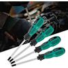 teng hong hui Set di 4 cacciaviti magnetici per forcella a U, M1.7, M2.0, M2.3, M2.6, in acciaio al cromo vanadio, set di cacciaviti manuali multifunzione PP