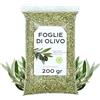 EPEL Foglie di Olivo Tritate 200 gr - Olivo Tisane - Tè Naturale di Foglie di Olivo - Salute e Proprietà Naturali - Infuso di Erbe (200 gr)