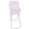 La Nina- Seggiolone Vassoio Carlota (27 x 61 x 35 Cm) Stelle Bambole, Colore Rosa, 33 x 26 x 60 cm, 60406