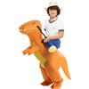 IRETG Costume da Dinosauro Gonfiabile per Bambini 120-150cm Divertente Costume da Dinosauro Gonfiabile da Equitazione T-Rex
