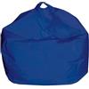 Avilia Pouf a Sacco XXL Moderno e Versatile - Poltrona a Sacco per Interni ed Esterni, Seduta Morbida e Confortevole per Relax, Ideale per Soggiorno, Camera e Giardino, 65x62cm, Blu