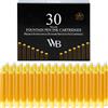 Wordsworth & Black Ricariche Di Inchiostro Per Penna Stilografica - Set Di 30 Cartucce D'inchiostro Giallo - Dimensioni Standard Internazionali - Lunghezza Appr 2,04 - Diametro Base Appr 0,24