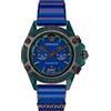 Versace Orologio Cronografo al Quarzo Svizzero Uomo con Cinturino in Plastica VEZ701122