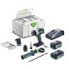 Festool Trapano avvitatore con percussione a batteria QUADRIVE TPC 18/4 5,0/4,0 I-Set