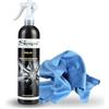ecocar Synpol - Kit Pulitore Cerchi Auto più Panno in Microfibra - Sgrassa e Deterge - Moto, Camper, Camion - per Cerchi in Acciaio o in Lega di Alluminio