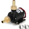 SWAWIS Pompa Sommersa Acque Sporche Pompa Immersione DC 12V 800L/H 19W per Pozzo Svuota Piscina