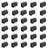 PATIKIL 5.5x2.1mm CC Alimentazione Connettore 30 Pacco 3 Pin PCB Montaggio Femmina Spina Jack