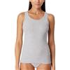 Schiesser Canottiera Intima da Donna Organic Cotton-Pure Rib, Grigio Mel._179886, 42