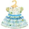 Heless 2232 Abbigliamento per Bambole nel Design Mare di Fiori, Abito Estivo con Ricamo di Fiori in Paillettes per Bambole e Peluche di Dimensioni 3545 Cm