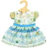 Heless 1232 Abbigliamento per Bambole nel Design Mare di Fiori, Abito Estivo con Ricamo di Fiori in Paillettes per Bambole e Peluche di Dimensioni 2835 Cm