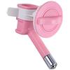 YOUTHINK Dispenser per Acqua per Animali Domestici, Dispenser per Acqua per Cani Gatto Ugello Bevitore Appeso Bevanda Testa Alimentatore per Fontane Accessorio per Animali Domestici(Rosa)