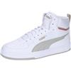 PUMA Puma Caven 2.0 Mid, Sneaker Unisex - Adulto, Puma White Desert Dust Deeva Peach, 37 EU