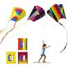 TSHAOUN 3 Pezzi Aquilone Arcobaleno per Bambini e Adulti, Portatile Aquiloni Facili da Far Volare, Aquilone per Principianti per attività All'aperto, Aquiloni per Viaggiare sulla, Spiaggia (3PCS)