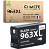 COMETE CONSOMMABLE COMETE - 1 cartuccia 963XL 963XL nero compatibile con stampanti HP Officejet Pro 9010, 9012, 9013, 9014, 9015, 9016, 9018, 9019, 9020, 9022, 9023, 9025, 9026, 9028 - 1 nero.