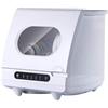 Generic Mini lavastoviglie portatile senza impianto idraulico richiesto lavastoviglie da tavolo con avvio ritardato - Lavastoviglie automatica per 6 coperti Rack