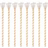 NQEUEPN 8pz Antenna per Elettrocoltura, Lunghe Elettrocoltura Pianta Antenna per Elettrocoltura Avvolti Con Filo di Rame per la Crescita Accelerata di Frutta Verdura Piante da Giardino