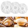 mciskin 100 Pezzi Coperchi per la lievitazione del pane,Sacchetti per La Conservazione dei Prodotti Freschi, Sacchetti Elastici per Conservare Gli Alimenti, Riutilizzabile Copri Ciotola per Alimenti