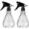 Vwoqiy 2 Pezzi 500 ML Spruzzino Nebulizzatore per Piante, Flaconi Spray, Bottiglie Spray Vuoto Riempibile, Spruzzino Nebulizzatore Flacone per Piante Fiori Giardino (Trasparente)
