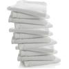 Living Fashions Bar Bar Asciugamani Mop pulizia della cucina Asciugamani Ring-filato di cotone a Kitchen Bar Asciugamani,negozio asciugamani e stracci Bulk Bar Mop Set 16" x 19" Bianco