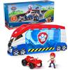 Paw Patrol, Paw Patroller trasformabile con propulsori per Veicoli, luci e Suoni, Action Figure di Ryder e Quad Giocattolo, Giocattoli per Bambini e Bambine da 3 Anni in su