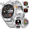 FOXBOX Orologio Smartwatch Uomo, 1.43 AMOLED Schermo Smart Watch con Torcia LED per Android iOS, IP68 Impermeabile, Chiamate Bluetooth, 24H Frequenza Cardiaca, 300+ Quadranti, 110+ Sports