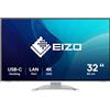 Eizo 80.0cm (31,5 ") EV3240X-WT 16:9 4K HDMI + Dp + Usb-C IPS Retail