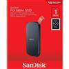 SANDISK PORTABLE 1TB SSD HARD DISK ESTERNO PORTATILE USB-C 3.2 PC WINDOWS NERO