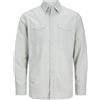 JACK & JONES Jcosheridan Linen Blend Shirt LS Camicia a Maniche Lunghe, Desert Sage, XL Uomo