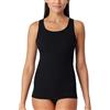 Schiesser Canottiera Intima in Cotone Organico - Pure Rib, Nero_179886, 44 Donna