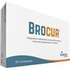 AURORA LICENSING Srl BROCUR 20 compresse integratore di bromelina, ananas, curcuma ed ippocastano