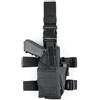 AUGOOL Fondina Pistola Coscia Gamba Tattica regolabile Universal per Airsoft Cosplay con tasca porta caricatore per Glock, destra