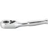 Hazet 863Mbit Leva a Cricchetto Reversibile Interamente in Acciaio per Bits, Argento, Attacco Esagonale, Cavo, 6.3 mm 1/4 di Pollice