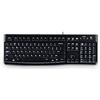 Logitech K120 Tastiera Cablata Business per Windows/Linux, Layout Ucraino Qwerty, Nero