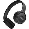 JBL Tune 520BT Cuffie On-Ear Bluetooth Wireless, Pieghevoli e Leggere, Microfono e Comandi su Padiglione con Voice Aware, JBL Pure Bass, Connessione Multipoint, fino a 57 ore di Autonomia, Nero