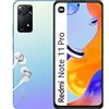 Xiaomi Redmi Note 11 Pro - Smartphone 6+128GB, 6.67" 120Hz FHD+ AMOLED DotDisplay, MediaTek Helio G86, 108MP+8MP+2MP+2MP AI quad Camera, 5000mAh, Star Blue (Versione IT + 2 Anni di Garanzia)