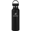 Shurity Borraccia Termica Acciaio inox con rivestimento in ceramica Runbott Sport 600ml. (Nero)