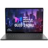 ASUS ROG Zephyrus G16 GU605MI-QR045 Intel Core Ultra 7 155H Computer portatile 40,6 cm (16") WQXGA 32 GB LPDDR5x-SDRAM 1 TB SSD NVIDIA GeForce RTX 4070 Wi-Fi 6E (802.11ax) Grigio